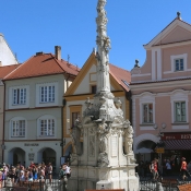 Mariánský sloup na náměstí